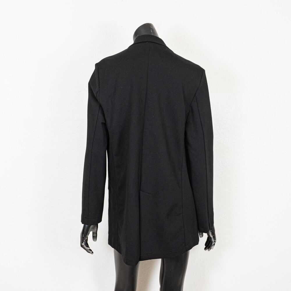 Ripley Rader Black Ponte Knit Oversized Blazer Jacket size 2(S) - Picture 5 of 11